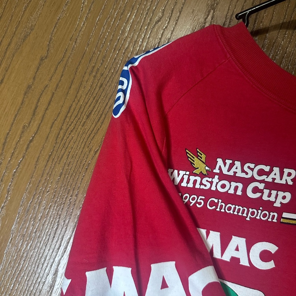 Men’s Vintage 1998 NASCAR Jeff Gordon Dupont T-Shirt Chase Racewear Rainbow XL - Picture 2 of 10